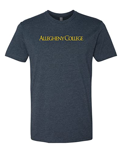Allegheny College Exclusive Soft Shirt - Midnight Navy