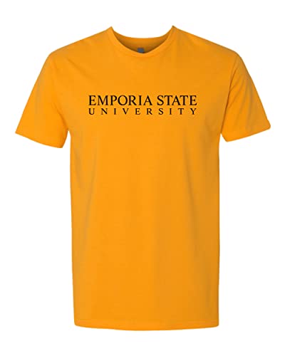 Emporia State University Soft Exclusive T-Shirt - Gold