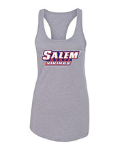 Load image into Gallery viewer, Salem State University Mascot Ladies Tank Top - Heather Grey
