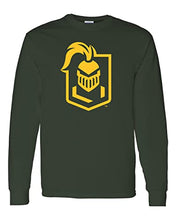 Load image into Gallery viewer, New Jersey City Gothic Knights Long Sleeve Shirt - Forest Green
