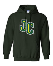 Load image into Gallery viewer, New Jersey City Full Color JC Hooded Sweatshirt - Forest Green
