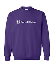 Load image into Gallery viewer, Cornell College Crewneck Sweatshirt - Purple

