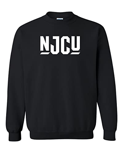 New Jersey City NJCU Crewneck Sweatshirt - Black