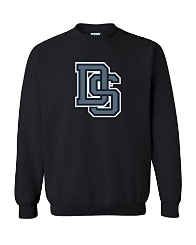 Dalton State College DS Logo Crewneck Sweatshirt - Black