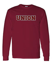 Load image into Gallery viewer, Union College Union Long Sleeve Shirt - Cardinal Red
