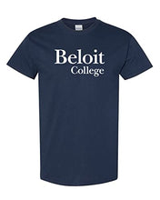 Load image into Gallery viewer, Beloit College 1 Color T-Shirt - Navy
