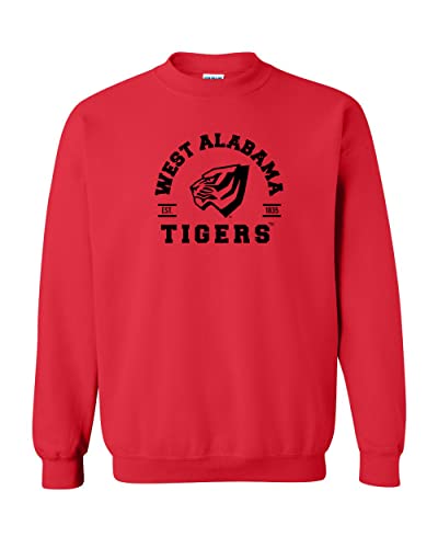 Vintage University of West Alabama Crewneck Sweatshirt - Red