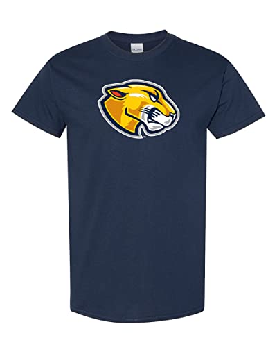 Massachusetts College of Liberal Arts Mascot Head T-Shirt - Navy