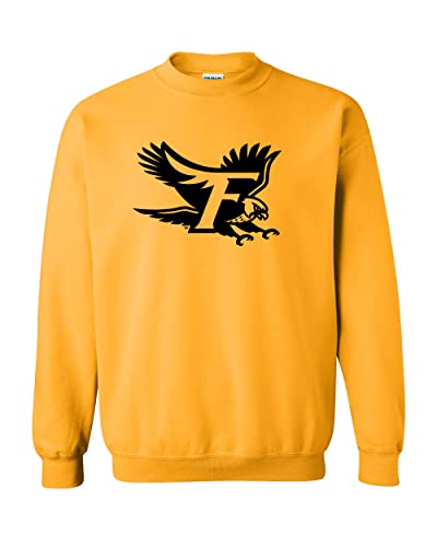 Fitchburg State F Crewneck Sweatshirt - Gold