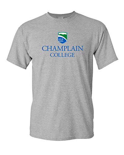 Champlain College T-Shirt - Sport Grey