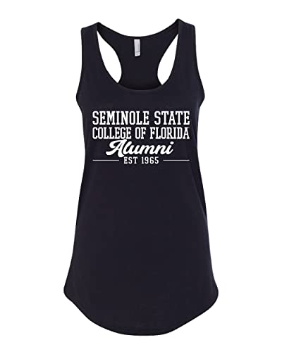 Seminole State College of Florida Alumni Ladies Tank Top - Black