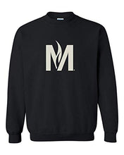 Load image into Gallery viewer, Minnesota State Moorhead M Crewneck Sweatshirt - Black
