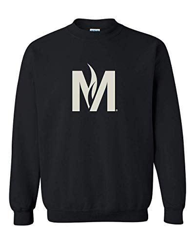Minnesota State Moorhead M Crewneck Sweatshirt - Black