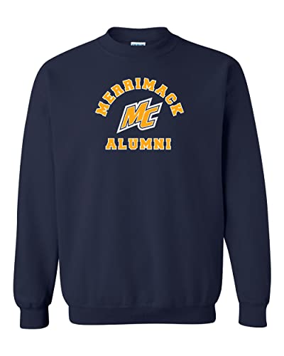 Merrimack College Alumni Crewneck Sweatshirt - Navy