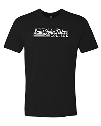 Retro Saint John Fisher College Exclusive Soft Shirt - Black