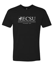 Load image into Gallery viewer, Elizabeth City State University Soft Exclusive T-Shirt - Black
