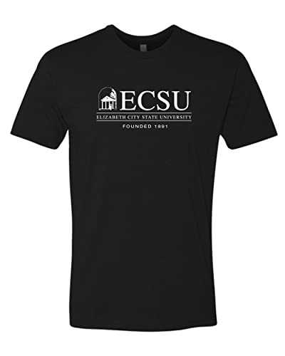 Elizabeth City State University Soft Exclusive T-Shirt - Black