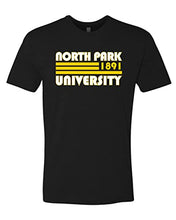 Load image into Gallery viewer, Retro North Park University Soft Exclusive T-Shirt - Black
