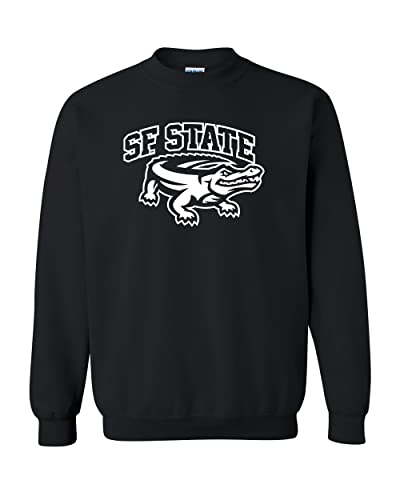 San Francisco SF State Gators Crewneck Sweatshirt - Black