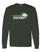 Load image into Gallery viewer, Marywood University Long Sleeve Shirt - Forest Green
