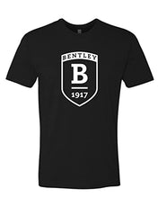 Load image into Gallery viewer, Bentley University Shield Exclusive Soft T-Shirt - Black

