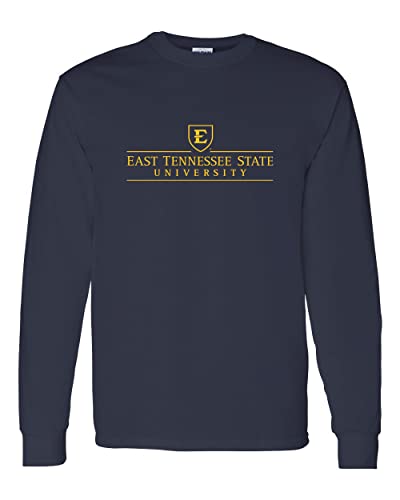 East Tennessee State University Long Sleeve T-Shirt - Navy