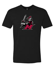 Load image into Gallery viewer, Manhattanville College Full Color Mascot Exclusive Soft Shirt - Black
