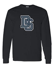 Load image into Gallery viewer, Dalton State College DS Logo Long Sleeve T-Shirt - Black
