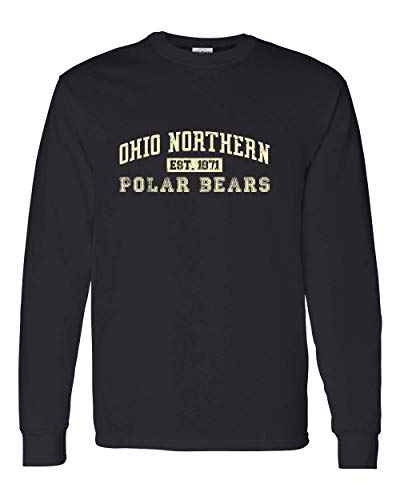 Ohio Northern Vintage 1871 Long Sleeve T-Shirt - Black