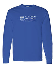 Load image into Gallery viewer, Fairleigh Dickinson University Long Sleeve Shirt - Royal
