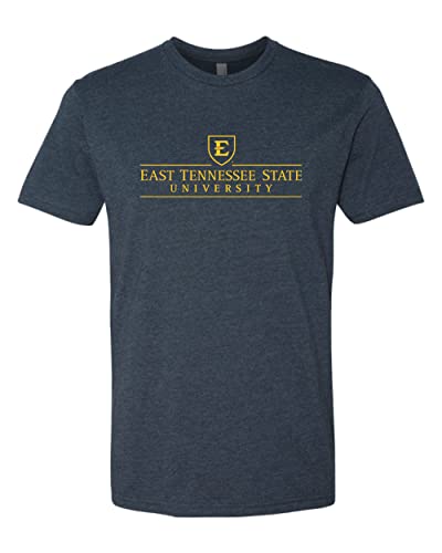 East Tennessee State University Soft Exclusive T-Shirt - Midnight Navy