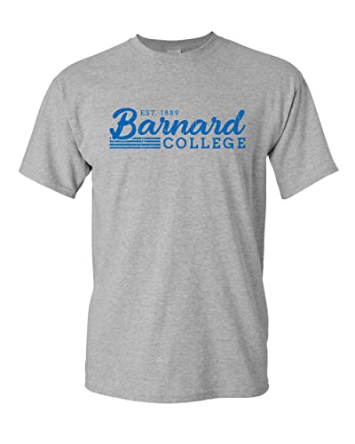 Vintage Barnard College T-Shirt - Sport Grey
