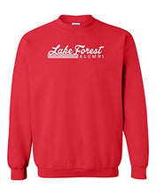 Load image into Gallery viewer, Vintage Lake Forest Alumni Crewneck Sweatshirt - Red
