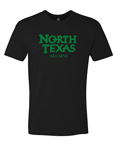 University of North Texas Alumni Soft Exclusive T-Shirt - Black
