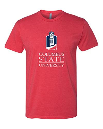 Columbus State University Tower Soft Exclusive T-Shirt - Red