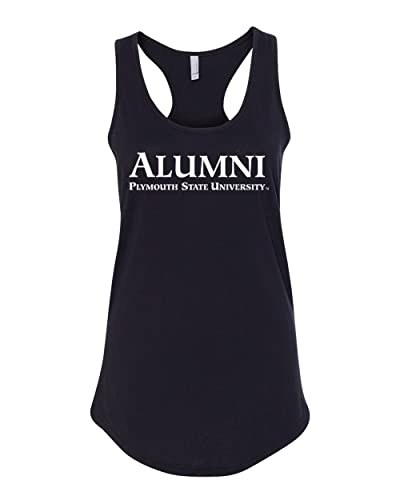 Plymouth State Alumni Ladies Tank Top - Black