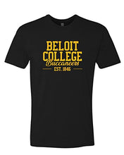 Load image into Gallery viewer, Beloit College Buccs Exclusive Soft Shirt - Black
