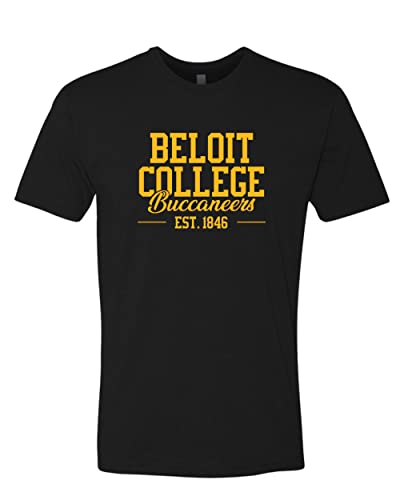 Beloit College Buccs Exclusive Soft Shirt - Black
