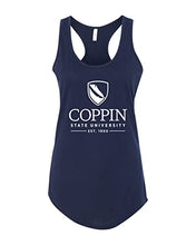 Load image into Gallery viewer, Coppin State University Ladies Tank Top - Midnight Navy

