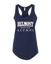 Load image into Gallery viewer, Belmont University Alumni Ladies Tank Top - Midnight Navy
