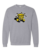 Load image into Gallery viewer, Wichita State University Shockers Crewneck Sweatshirt - Sport Grey
