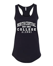 Load image into Gallery viewer, North Central College Alumni Ladies Tank Top - Black

