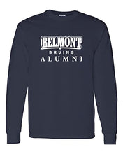 Load image into Gallery viewer, Belmont University Alumni Long Sleeve T-Shirt - Navy
