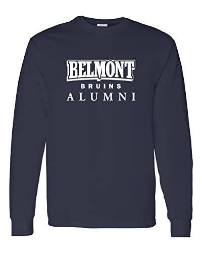 Belmont University Alumni Long Sleeve T-Shirt - Navy
