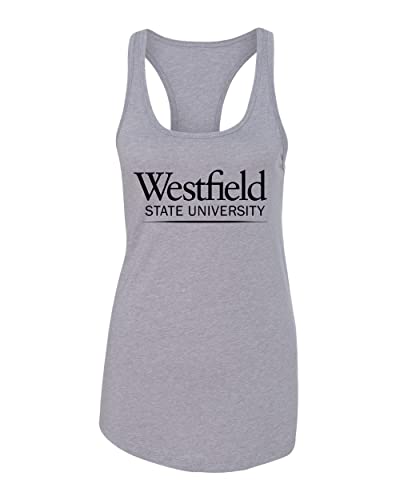 Westfield State University Ladies Tank Top - Heather Grey