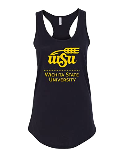Wichita State WSU Ladies Tank Top - Black