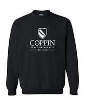 Load image into Gallery viewer, Coppin State University Crewneck Sweatshirt - Black
