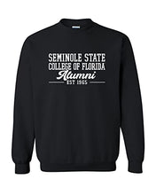 Load image into Gallery viewer, Seminole State College of Florida Alumni Crewneck Sweatshirt - Black
