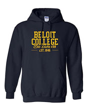 Load image into Gallery viewer, Beloit College Buccs Hooded Sweatshirt - Navy
