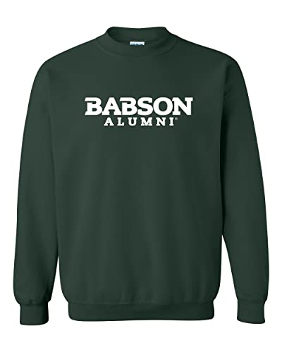 Babson College Alumni Crewneck Sweatshirt - Forest Green